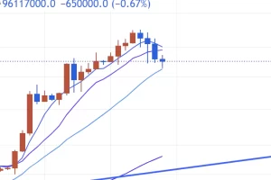 코인 차트 상승장에서 5,10,20일선을 이탈할 경우의 가격 흐름 분석