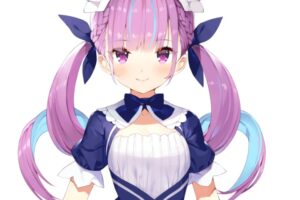 미나토 아쿠아 빨간약, 전생 사진, 안의 사람 얼굴