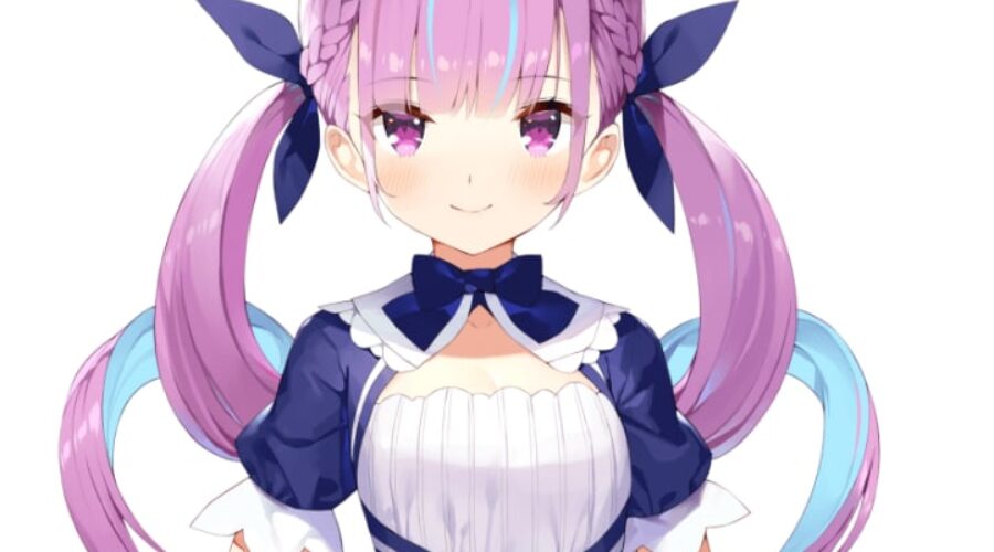 미나토 아쿠아 빨간약, 전생 사진, 안의 사람 얼굴