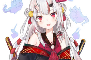 나키리 아야메 빨간약, 전생 사진, 안의 사람 얼굴